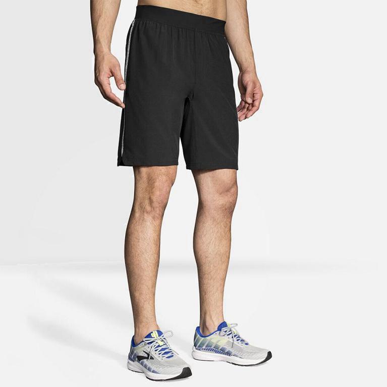 Brooks Equip 9 Australia - Men's Running Shorts - Grey (372015-WFA)